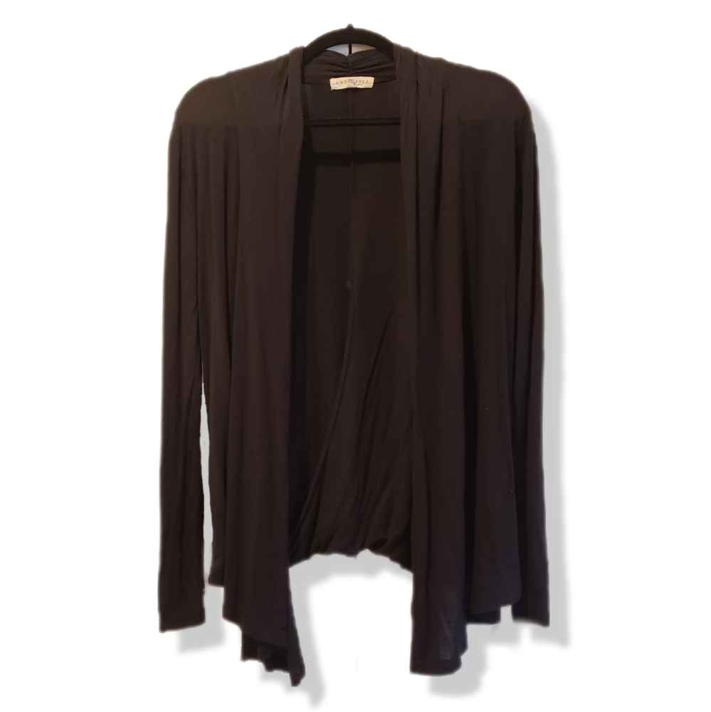 Long Sleeved Black Cardigan